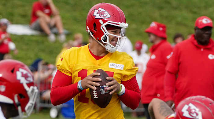 Kansas City Chiefs quarterback Patrick Mahomes